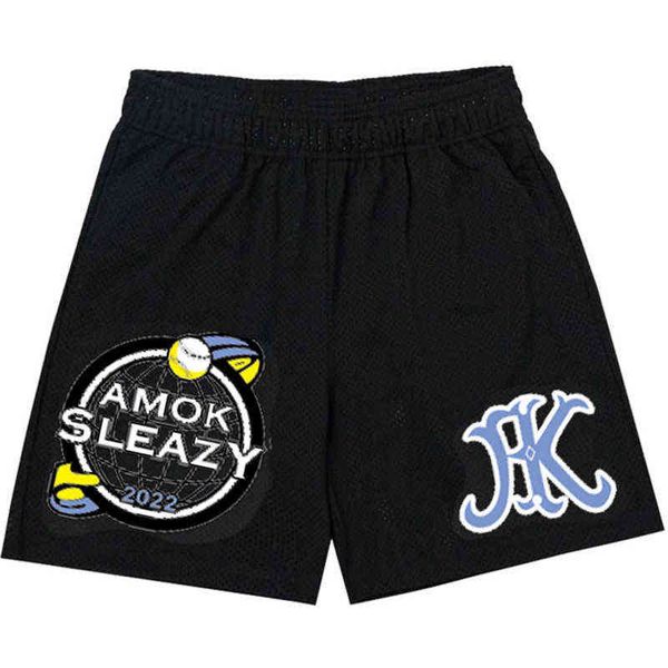 american fashion amoksleazy casual sports shorts men's mesh quick drying large basketball running training pants, White;black
american fashion amoksleazy casual sports shorts men's mesh quick drying large basketball running training pants, White;black