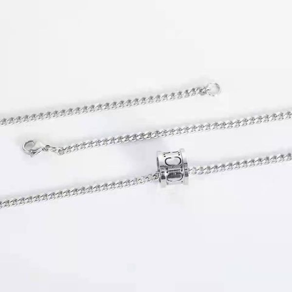 designer pendant necklaces jewelry for women retro fashion designers brand classic cylinder pendants necklace for men luxury chirstmas gifts, Silver
designer pendant necklaces jewelry for women retro fashion designers brand classic cylinder pendants necklace for men luxury chirstmas gifts, Silver