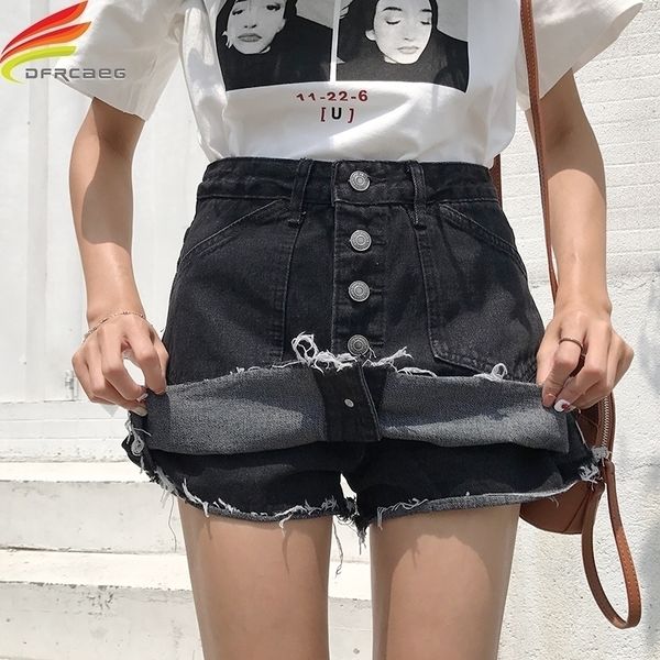 summer denim shorts for women high waist streetwear single buttons black short slim denim cotton solid jeans shorts skirts y200403, White;black
summer denim shorts for women high waist streetwear single buttons black short slim denim cotton solid jeans shorts skirts y200403, White;black