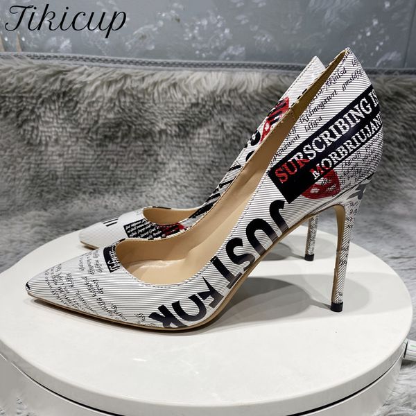 tikicup spaper printed women patent pointy toe high heel shoes fashion designer ladies slip on stiletto pumps 8cm 10cm 12cm 220402, Black
tikicup spaper printed women patent pointy toe high heel shoes fashion designer ladies slip on stiletto pumps 8cm 10cm 12cm 220402, Black