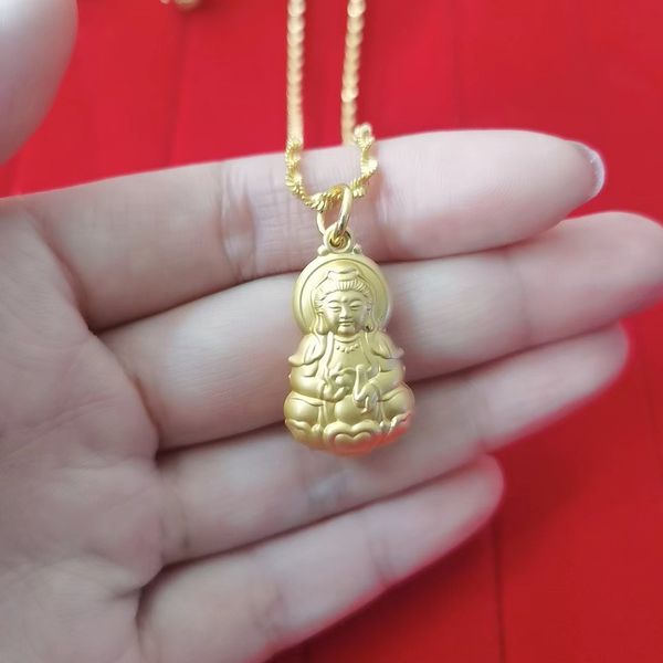 pendant imitation necklace women's nansha gold lock bone chain gold plated, Silver
pendant imitation necklace women's nansha gold lock bone chain gold plated, Silver
