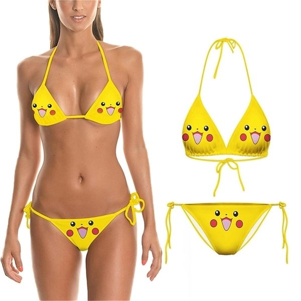cute bikinis swimsuit 3d print anime cartoon cosplay beach women straps low swimming suit for women bikinis set w220617, White;black
cute bikinis swimsuit 3d print anime cartoon cosplay beach women straps low swimming suit for women bikinis set w220617, White;black