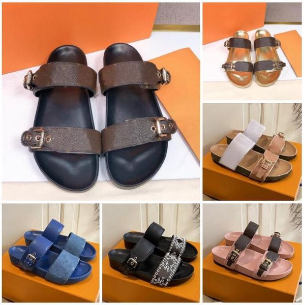 designer womens slippers bom dia mule sandals flat slippers canvas beach sandal rubber bottom summer leather oshoe''louise'&#, Black
designer womens slippers bom dia mule sandals flat slippers canvas beach sandal rubber bottom summer leather oshoe''louise'&#, Black
