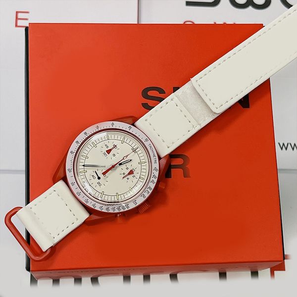 designer mens watches brand red watch quartz ceramic women wristwatches waterproof luminous leather strap montre de luxe watches with box, Slivery;brown
designer mens watches brand red watch quartz ceramic women wristwatches waterproof luminous leather strap montre de luxe watches with box, Slivery;brown