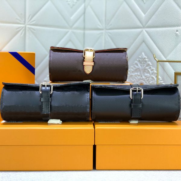 classic 3 watch case box designer flower canvas watchcase women pouch timepieces travel accessory leather trimmings brown balck gr316r
classic 3 watch case box designer flower canvas watchcase women pouch timepieces travel accessory leather trimmings brown balck gr316r