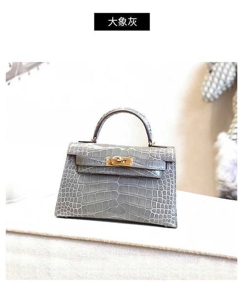 designer kellies bags crocodile pattern bag women's fashion classic second generation mini leather portable cross exclusive 1 xg9x, Brown;gray
designer kellies bags crocodile pattern bag women's fashion classic second generation mini leather portable cross exclusive 1 xg9x, Brown;gray