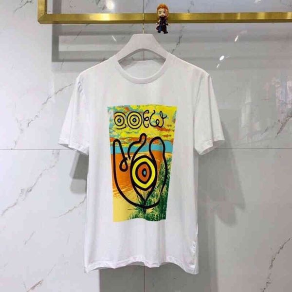 high-quality tide brand loe22we summer new cotton t-shirt men women oil painting graffiti printing round neck short-sleeved men's, White;black
high-quality tide brand loe22we summer new cotton t-shirt men women oil painting graffiti printing round neck short-sleeved men's, White;black