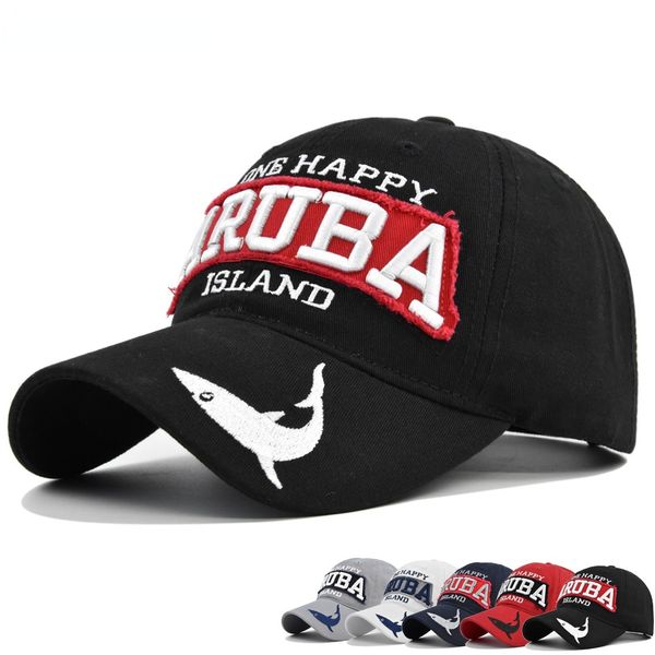 summer fashion aruba letter embroidered baseball cap shark embroidery peaked caps men's sunshade hat european and american popular, Blue;gray
summer fashion aruba letter embroidered baseball cap shark embroidery peaked caps men's sunshade hat european and american popular, Blue;gray