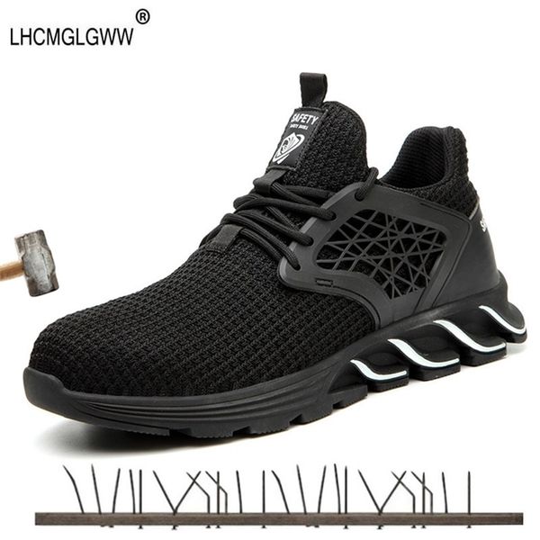 men punctureresistant steel toe caps safety black mesh cloth wearresistant breathable mens work shoes boots y200915, Black;brown
men punctureresistant steel toe caps safety black mesh cloth wearresistant breathable mens work shoes boots y200915, Black;brown
