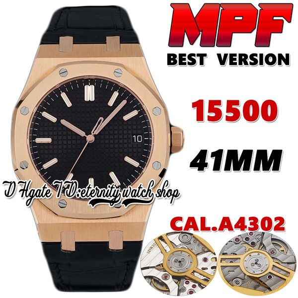 2022 mpf bf15500 cal.4302 mp4302 automatic mens watch 316l stainless steel rose gold case black texture dial leather strap latest version et, Slivery;brown
2022 mpf bf15500 cal.4302 mp4302 automatic mens watch 316l stainless steel rose gold case black texture dial leather strap latest version et, Slivery;brown