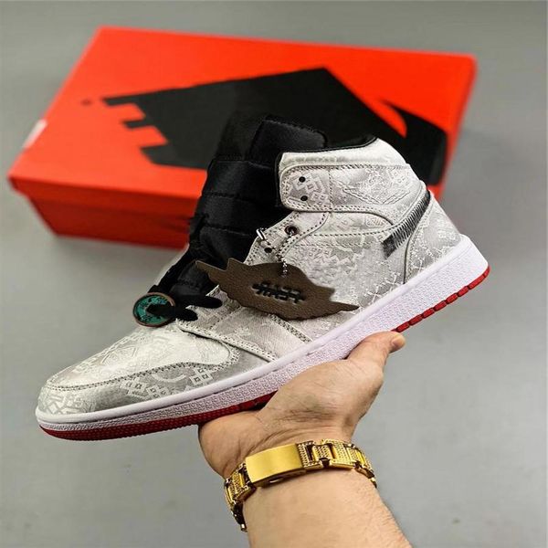 shoes authentic clot high 1 mid fearless edison chen satin silk dress men sneakers sports cu2804-100 original gdg2579, Black
shoes authentic clot high 1 mid fearless edison chen satin silk dress men sneakers sports cu2804-100 original gdg2579, Black