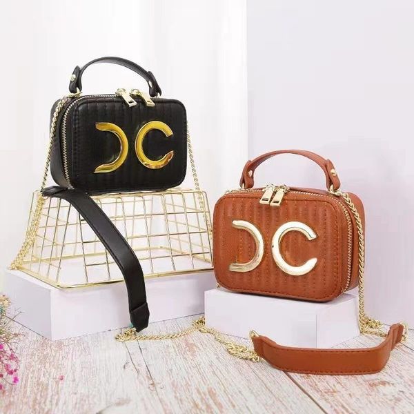 designer shoulder bags tide brand dgs handbag gold plated letter decoration women's bag fashion mini messenger bag leather double zippe
designer shoulder bags tide brand dgs handbag gold plated letter decoration women's bag fashion mini messenger bag leather double zippe