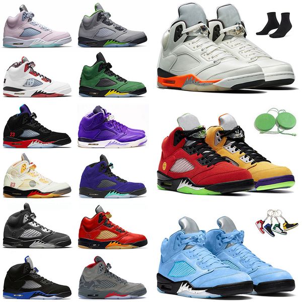 fashion 5 mens jumpman og basketballs shoes 5s sneakers green bean easter blue bird jade horizon off sail mars for her racer blue sports tra, White;red
fashion 5 mens jumpman og basketballs shoes 5s sneakers green bean easter blue bird jade horizon off sail mars for her racer blue sports tra, White;red