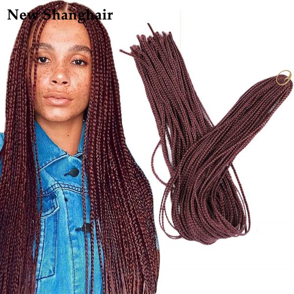 synthetic crochet braids hair 28 inch zizi braiding hair extension pre-looped thin box braid 24 stands/pack bs09q, Black
synthetic crochet braids hair 28 inch zizi braiding hair extension pre-looped thin box braid 24 stands/pack bs09q, Black