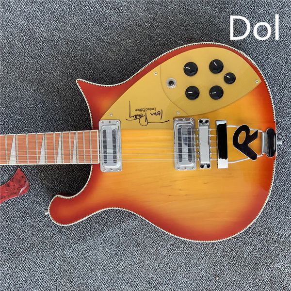 in stock rare 660 12 strings cherry sunuburst electric guitar gloss varnish fingerboard checkerboard binding gold pickguard toaster pickups
in stock rare 660 12 strings cherry sunuburst electric guitar gloss varnish fingerboard checkerboard binding gold pickguard toaster pickups