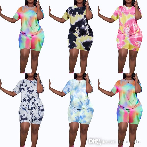 new summer women tie dye tracksuits short sleeved and shorts two piece outfits fashion speckle print suit, Gray
new summer women tie dye tracksuits short sleeved and shorts two piece outfits fashion speckle print suit, Gray