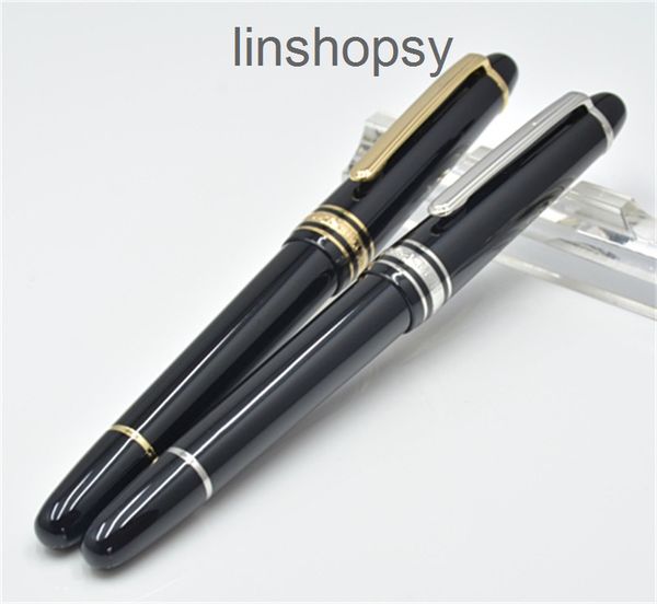 luxury 145 black resin rollerball pen classic ink fountain with 4810 nib stationery school office supplies write fluent metal refill, Blue;orange
luxury 145 black resin rollerball pen classic ink fountain with 4810 nib stationery school office supplies write fluent metal refill, Blue;orange