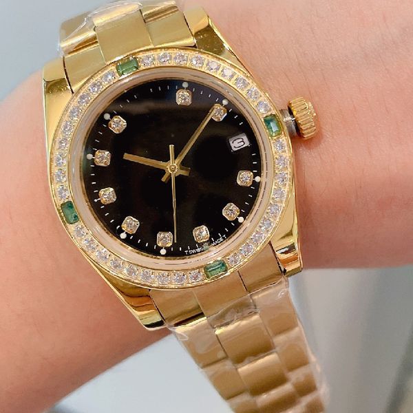 fashion women's elegant watch 28mm 316 stainless steel strap sapphire crystal oyster perpetual designer watch luxury watches watchs 202, Slivery;brown
fashion women's elegant watch 28mm 316 stainless steel strap sapphire crystal oyster perpetual designer watch luxury watches watchs 202, Slivery;brown
