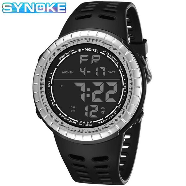 luxury men's digital watch simple big screen watches mens waterproof led military sport for men relogio masculino wristwatche259p, Slivery;brown
luxury men's digital watch simple big screen watches mens waterproof led military sport for men relogio masculino wristwatche259p, Slivery;brown