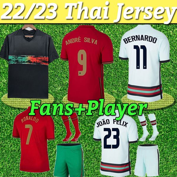 2022 men kids kit soccer jersey pepe joao felix bernardo training shirt guedes sets camisa de futebol full set socks player version ronaldo, Black;yellow
2022 men kids kit soccer jersey pepe joao felix bernardo training shirt guedes sets camisa de futebol full set socks player version ronaldo, Black;yellow