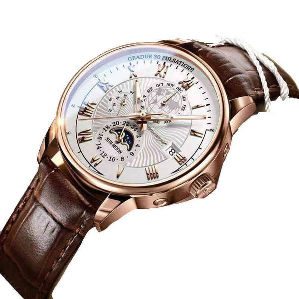 wristwatches 2022 new fashion men business quartz luxury waterproof sport watches luminous date clock 220419, Slivery;brown
wristwatches 2022 new fashion men business quartz luxury waterproof sport watches luminous date clock 220419, Slivery;brown