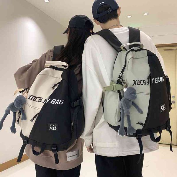 bags handbags 2022 fashion super fire large capacity backpack women's outdoor travel men's student schoolbag korean, Black;red
bags handbags 2022 fashion super fire large capacity backpack women's outdoor travel men's student schoolbag korean, Black;red