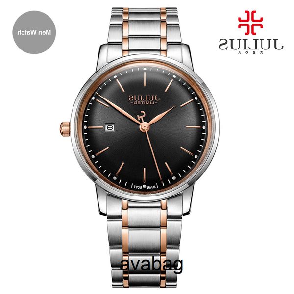 other watches julius brand stainless steel watch ultra thin 8mm men 30m waterproof wristwatch auto date limited edition whatch montre jal-04, Slivery;black
other watches julius brand stainless steel watch ultra thin 8mm men 30m waterproof wristwatch auto date limited edition whatch montre jal-04, Slivery;black