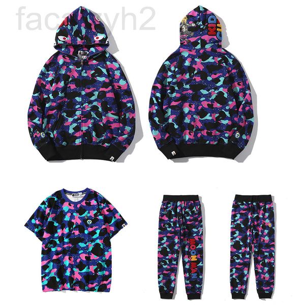 men's hoodies & sweatshirts designer 2022 new zipper hooded aepe ape head with camouflage shark coat pants set starry sky spz12022, Black
men's hoodies & sweatshirts designer 2022 new zipper hooded aepe ape head with camouflage shark coat pants set starry sky spz12022, Black