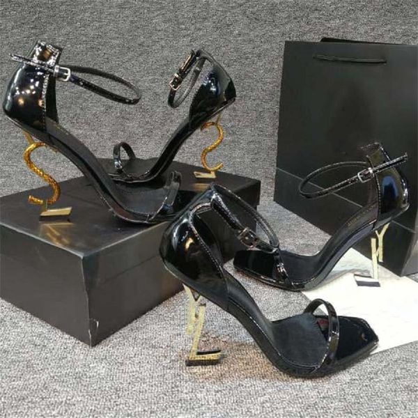 designer sandals opyum amber cassandra women high heels pointed patent leather sandal metal letter heels open toe stiletto heel fa202x, Black
designer sandals opyum amber cassandra women high heels pointed patent leather sandal metal letter heels open toe stiletto heel fa202x, Black
