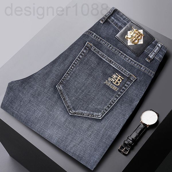 men's jeans designer european jeans men's spring and summer thin high waist elastic straight tube loose business casual x0nb, Blue
men's jeans designer european jeans men's spring and summer thin high waist elastic straight tube loose business casual x0nb, Blue