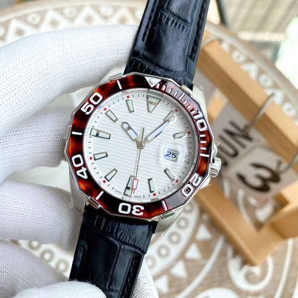 men's automatic mechanical watch 41mm stainless steel business fashion waterproof men sports watches iced out watched reloj de lujo tag, Slivery;brown
men's automatic mechanical watch 41mm stainless steel business fashion waterproof men sports watches iced out watched reloj de lujo tag, Slivery;brown