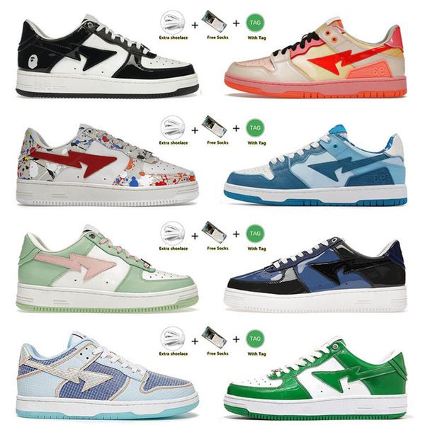 bapestas baped sk8 sta casual shoes abc paint beige black grey orange brown ivory wheat red purple white black for men women bapesta sneaker
bapestas baped sk8 sta casual shoes abc paint beige black grey orange brown ivory wheat red purple white black for men women bapesta sneaker