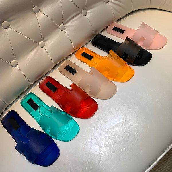 summer slippers designer female slide fashion letter jelly color pvc sandels slipper flat heel beach shoes size 36-41 with box, Black
summer slippers designer female slide fashion letter jelly color pvc sandels slipper flat heel beach shoes size 36-41 with box, Black