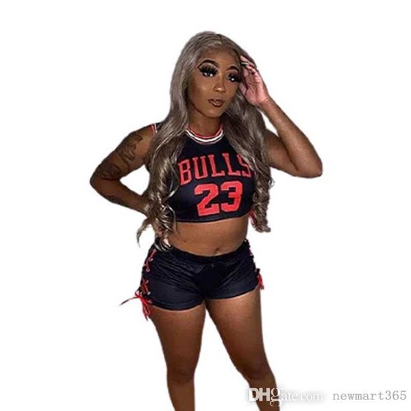 2022 designer womens sports tracksuits summer shorts lace up set jersey print sleeveless vest and shorts two piece set clothing, Gray
2022 designer womens sports tracksuits summer shorts lace up set jersey print sleeveless vest and shorts two piece set clothing, Gray