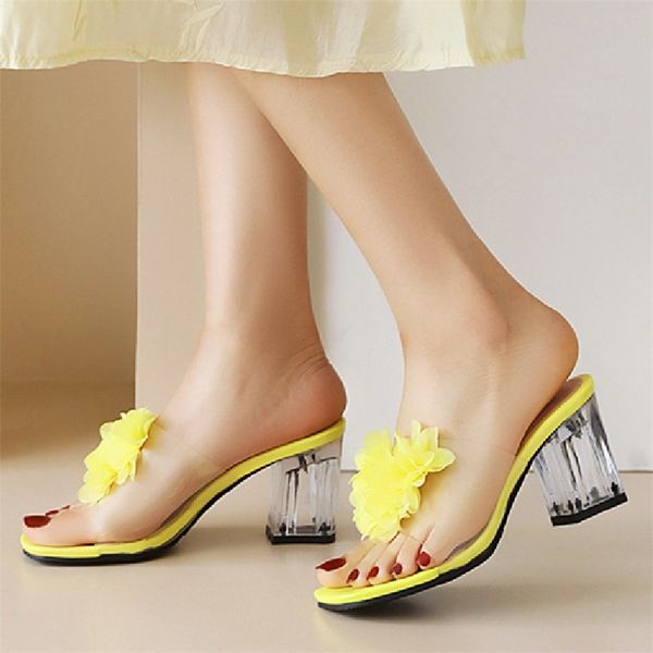 clear heels women's slippers sweet bowtied summer shoes pvc transparent sandals women yellow white party large size 220408, Black
clear heels women's slippers sweet bowtied summer shoes pvc transparent sandals women yellow white party large size 220408, Black