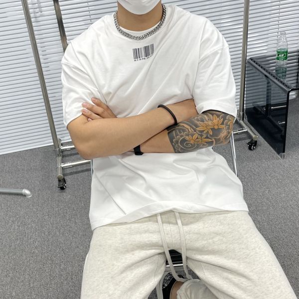 sellingvtmn short sleeve t shirt fashion designer cotton round neck t-shirt men and women summer casual sweatshirt classic barcode, White;black
sellingvtmn short sleeve t shirt fashion designer cotton round neck t-shirt men and women summer casual sweatshirt classic barcode, White;black