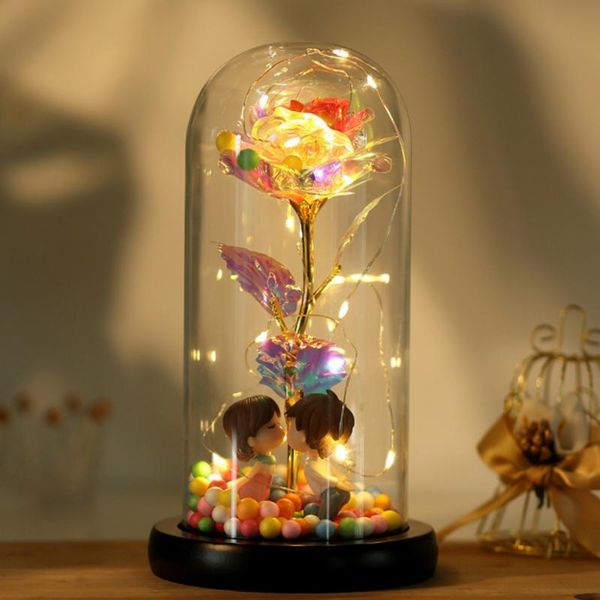 decorative flowers & wreaths galaxy rose flashing in flask glass dome for valentine's mother's day birthday gift wedding decora
decorative flowers & wreaths galaxy rose flashing in flask glass dome for valentine's mother's day birthday gift wedding decora