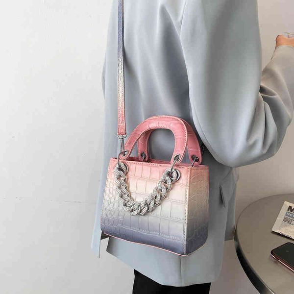 crocodile pattern small women's summer 2022 new gradient fashion net red messenger foreign style portable diana bag luxury designer
crocodile pattern small women's summer 2022 new gradient fashion net red messenger foreign style portable diana bag luxury designer