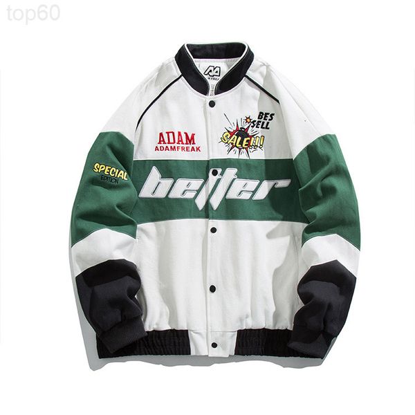 men's jackets designer atn menswear | 2022 spring new fashion brand color blocking letter embroidery college style baseball racing jack, Black;brown
men's jackets designer atn menswear | 2022 spring new fashion brand color blocking letter embroidery college style baseball racing jack, Black;brown