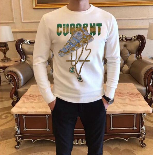 designer jumper mens sweater men fleece sweater fashion hip hop streetwear, White;black
designer jumper mens sweater men fleece sweater fashion hip hop streetwear, White;black