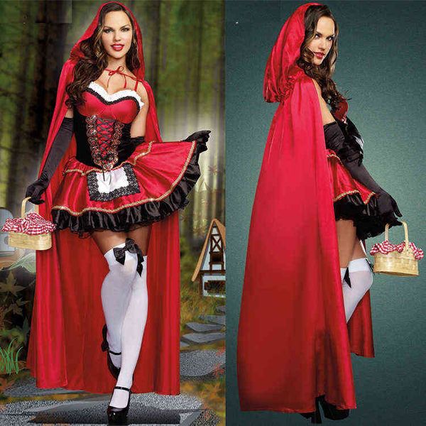 spot little red riding hood queen cloak cosplay halloween come l220714, Black;red
spot little red riding hood queen cloak cosplay halloween come l220714, Black;red