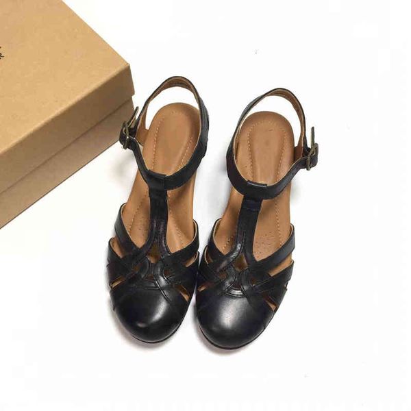 sandals american baotou sandals, high heels, thick women's round head, comfortable real cow leather mother's shoes, xiaxin, Black
sandals american baotou sandals, high heels, thick women's round head, comfortable real cow leather mother's shoes, xiaxin, Black