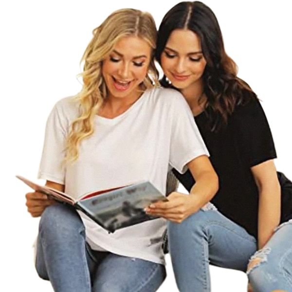 2022 summer solid color v-neck explosions amazon women's shirt t-shirt short sleeve stitching casual t-shirt cross-border europe and th, White
2022 summer solid color v-neck explosions amazon women's shirt t-shirt short sleeve stitching casual t-shirt cross-border europe and th, White