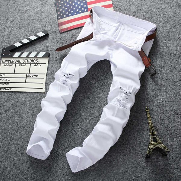 black mens wholesale jeans skinny ripped destroyed stretch slim fit hop pants with holes for men casual denim pants, Blue
black mens wholesale jeans skinny ripped destroyed stretch slim fit hop pants with holes for men casual denim pants, Blue