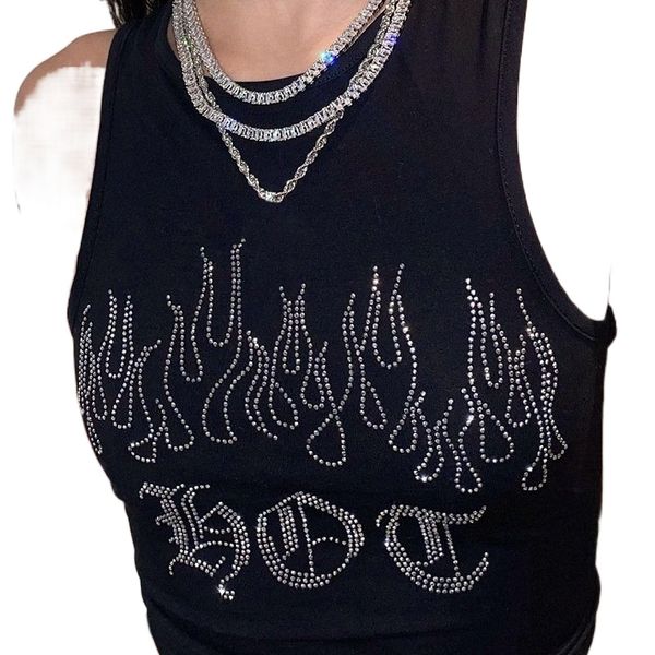2022 foreign trade winter europe and the united states cross-border new drill slim slim round neck fashion short i-shaped vest women 802u#, White
2022 foreign trade winter europe and the united states cross-border new drill slim slim round neck fashion short i-shaped vest women 802u#, White