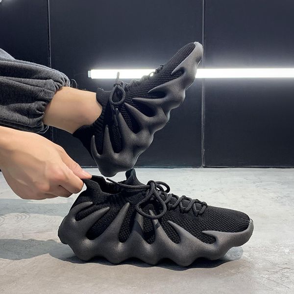 mens shoe knitted breathable lace-up round toe women sneaker ocs coconut casual shoes comfortable rubber soled shoes foam runner fashion lig, Black
mens shoe knitted breathable lace-up round toe women sneaker ocs coconut casual shoes comfortable rubber soled shoes foam runner fashion lig, Black
