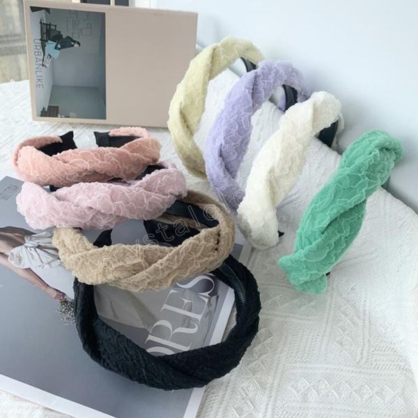 fashion women headband soft pleated braided hairband solid color headwear girls spring summer hair accessories turban, Slivery;white
fashion women headband soft pleated braided hairband solid color headwear girls spring summer hair accessories turban, Slivery;white