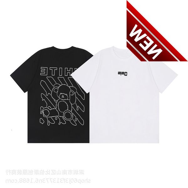 50% discount summer new off short sleeve t-shirt bear cordon cartoon print casual ow men's and women's bottom shirt factory direct, White;black
50% discount summer new off short sleeve t-shirt bear cordon cartoon print casual ow men's and women's bottom shirt factory direct, White;black