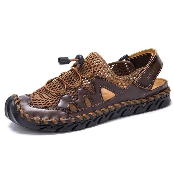 sandals 2022 summer baotou men's hand-sewn casual flat-bottomed slippers outdoor breathable large size 48 shoes, Black
sandals 2022 summer baotou men's hand-sewn casual flat-bottomed slippers outdoor breathable large size 48 shoes, Black