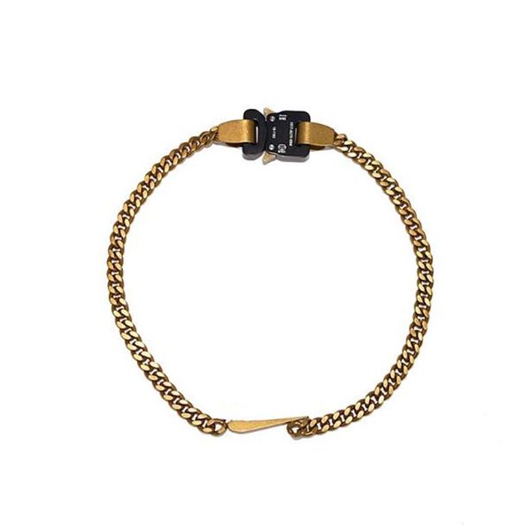 2019 launch 1017 alyx studio logo metal chain necklace men women fashion bracelet hip hop outdoor street accessories festival gift282f, Silver
2019 launch 1017 alyx studio logo metal chain necklace men women fashion bracelet hip hop outdoor street accessories festival gift282f, Silver